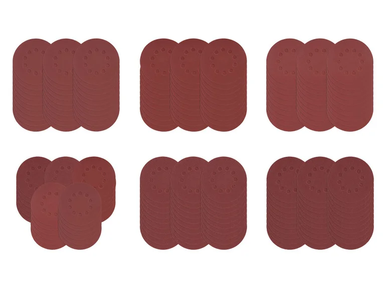 PARKSIDE® Set de feuilles abrasives. pour meuleuses excentriques