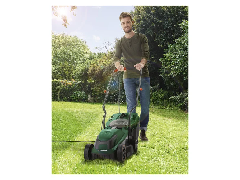 PARKSIDE® Tondeuse à gazon électrique PRM 1300 B2. 1300 W