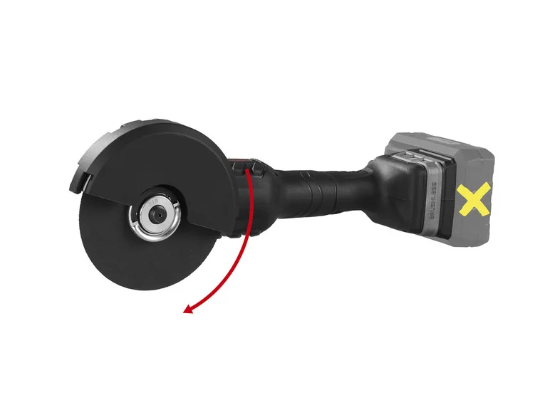 PARKSIDE PERFORMANCE® Meuleuse d'angle sans fil PWSAP 20-Li E6. 20 V