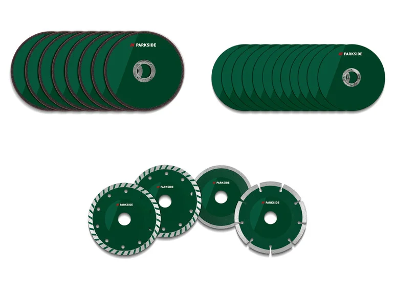 PARKSIDE® Jeu de disques à tronçonner. Ø 125