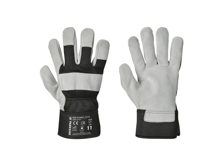 PARKSIDE® Gants de travail en cuir