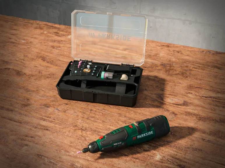 PARKSIDE® Meuleuse-perceuse de précision PFBS 12 C6. 12 V