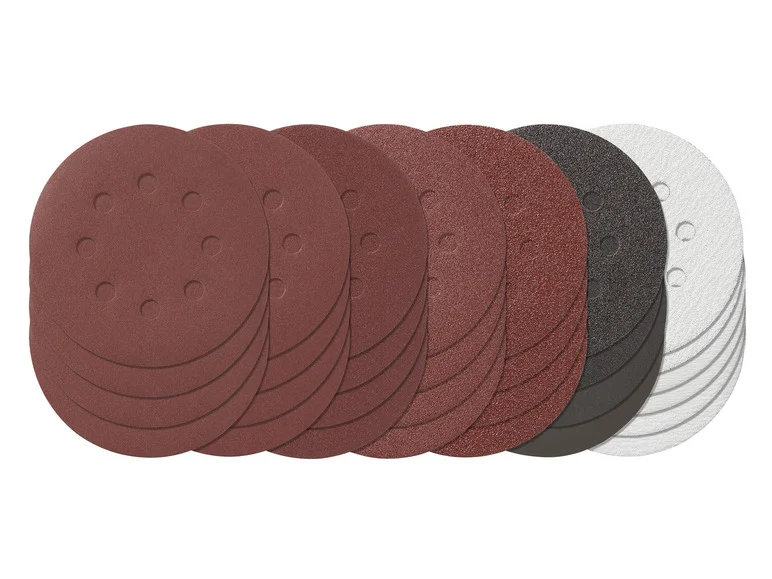 PARKSIDE® Set de feuilles abrasives pour ponceuse à bande vibrante ou excentrique