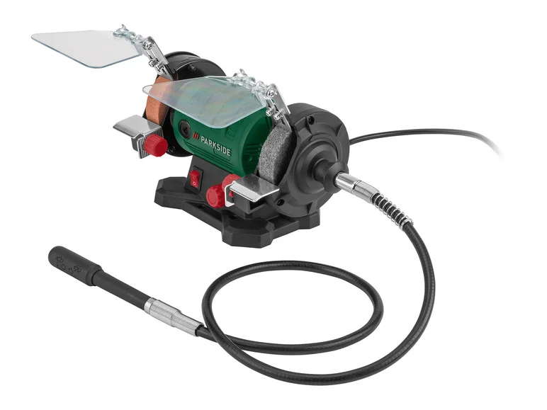 PARKSIDE® Touret à meuler double avec arbre flexible PDFW 120 B3. 120 W