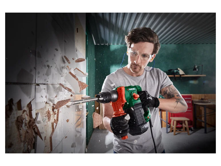 PARKSIDE® Jeu de forets marteau ou jeu de burins ou jeu de forets serpentins