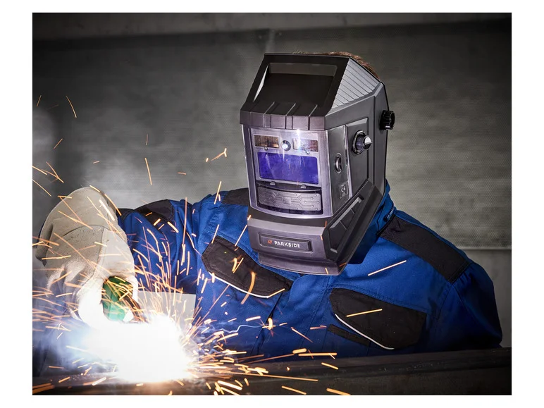 PARKSIDE® Casque de soudage automatique. LED intégrée