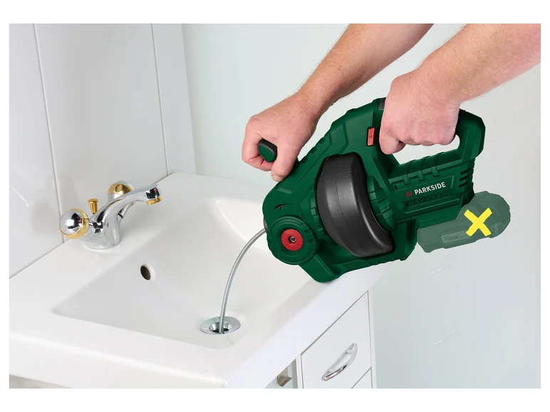 PARKSIDE® Nettoyeur de canalisation sans fil PARRW 20-Li A1. 20 V