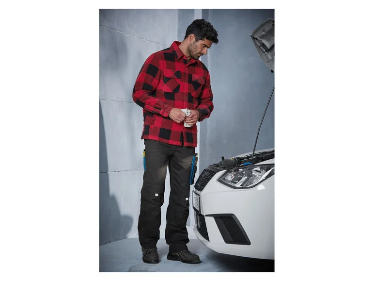 PARKSIDE® Surchemise à carreaux homme