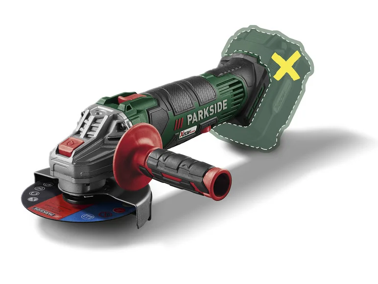 PARKSIDE® Meuleuse d'angle sans fil PWSA 20-Li F4. 20 V
