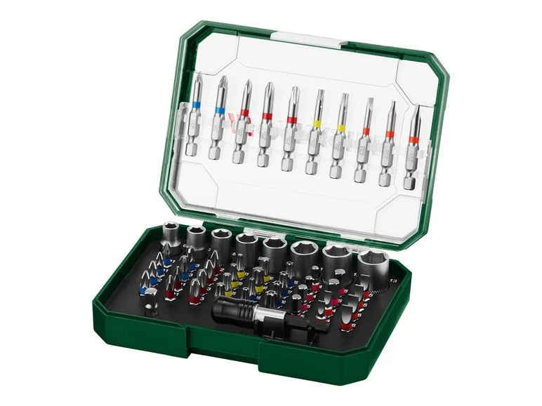 PARKSIDE® Jeu de douilles à embout ou embout de vissage PBS3 A2