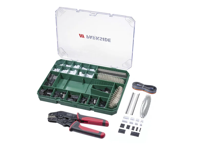 PARKSIDE® Set de pinces à sertir. 2012 pièces