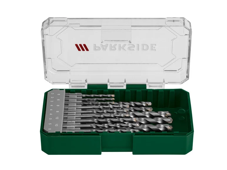 PARKSIDE® Jeu de forets et d'embouts PBB 4 B2