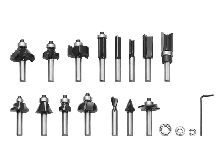PARKSIDE PERFORMANCE® Set de 15 embouts de fraisage