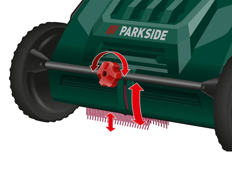 PARKSIDE® Balayeuse. ramasseuse de feuilles et de gazon PKM 103 A1. 103 L