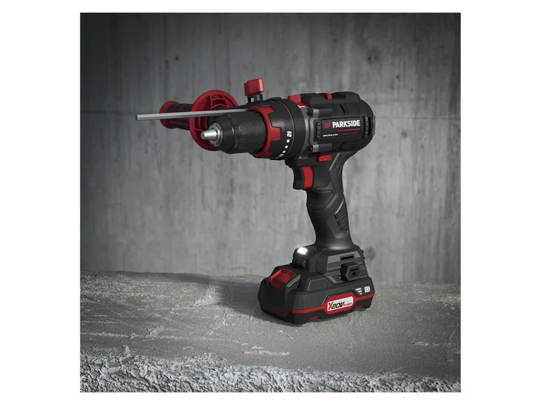 PARKSIDE PERFORMANCE® Perceuse-visseuse à percussion sans fil PSBSAP 20-Li C3. 20 V