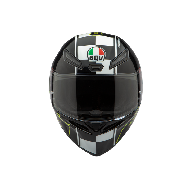 K1 AGV DOT(ECE) TOP - CELEBR-8 BLACK