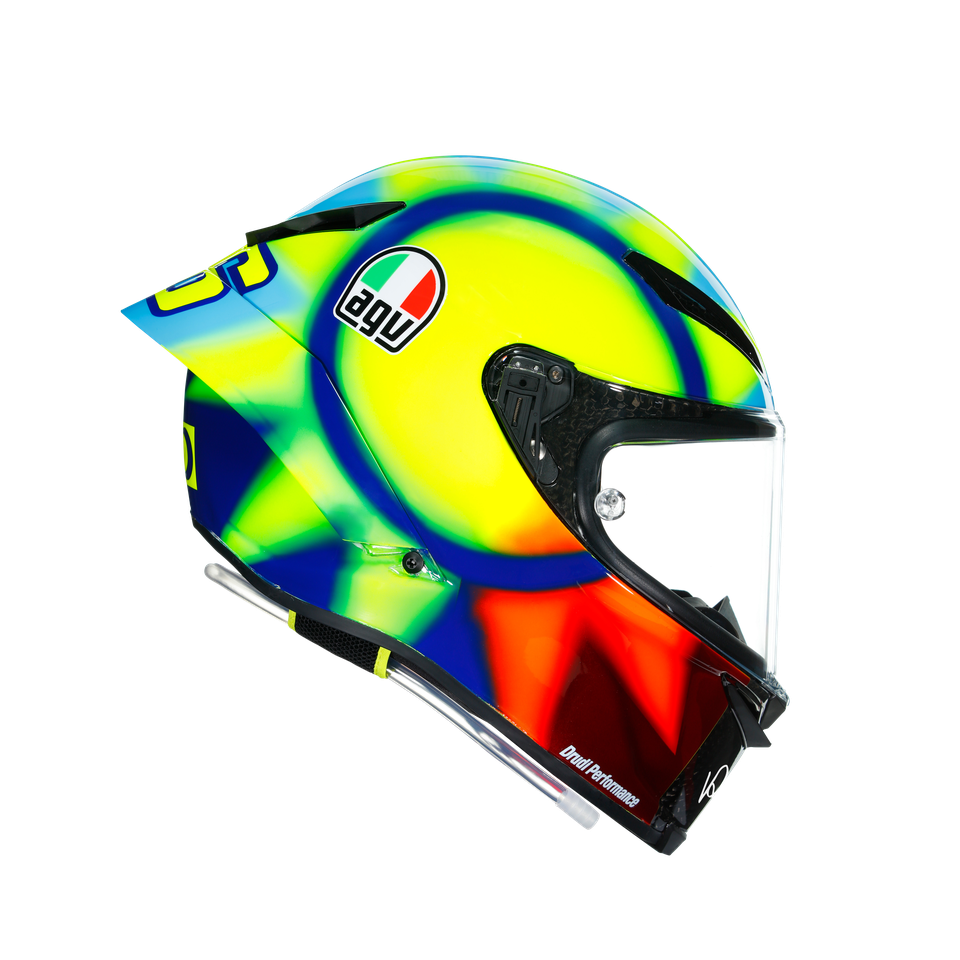 PISTA GP RR SOLELUNA 2021 - MOTORBIKE FULL FACE HELMET E2206 DOT