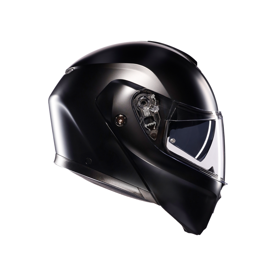 STREETMODULAR MONO MATT BLACK - MOTORBIKE FLIP UP HELMET E2206