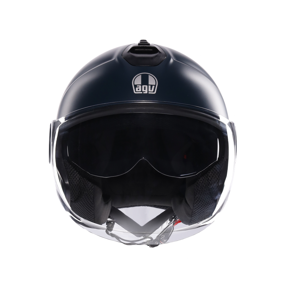 ETERES MONO MATT OTTANIO - MOTORBIKE OPEN FACE HELMET E2206