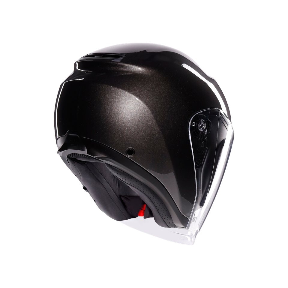 IRIDES MONO ASFALTO GREY - MOTORBIKE OPEN FACE HELMET E2206