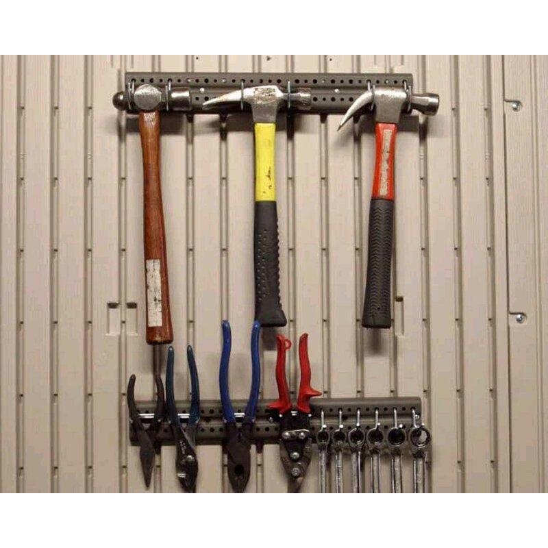 8 ft. W x 15 ft. D Plastic Storage Shed