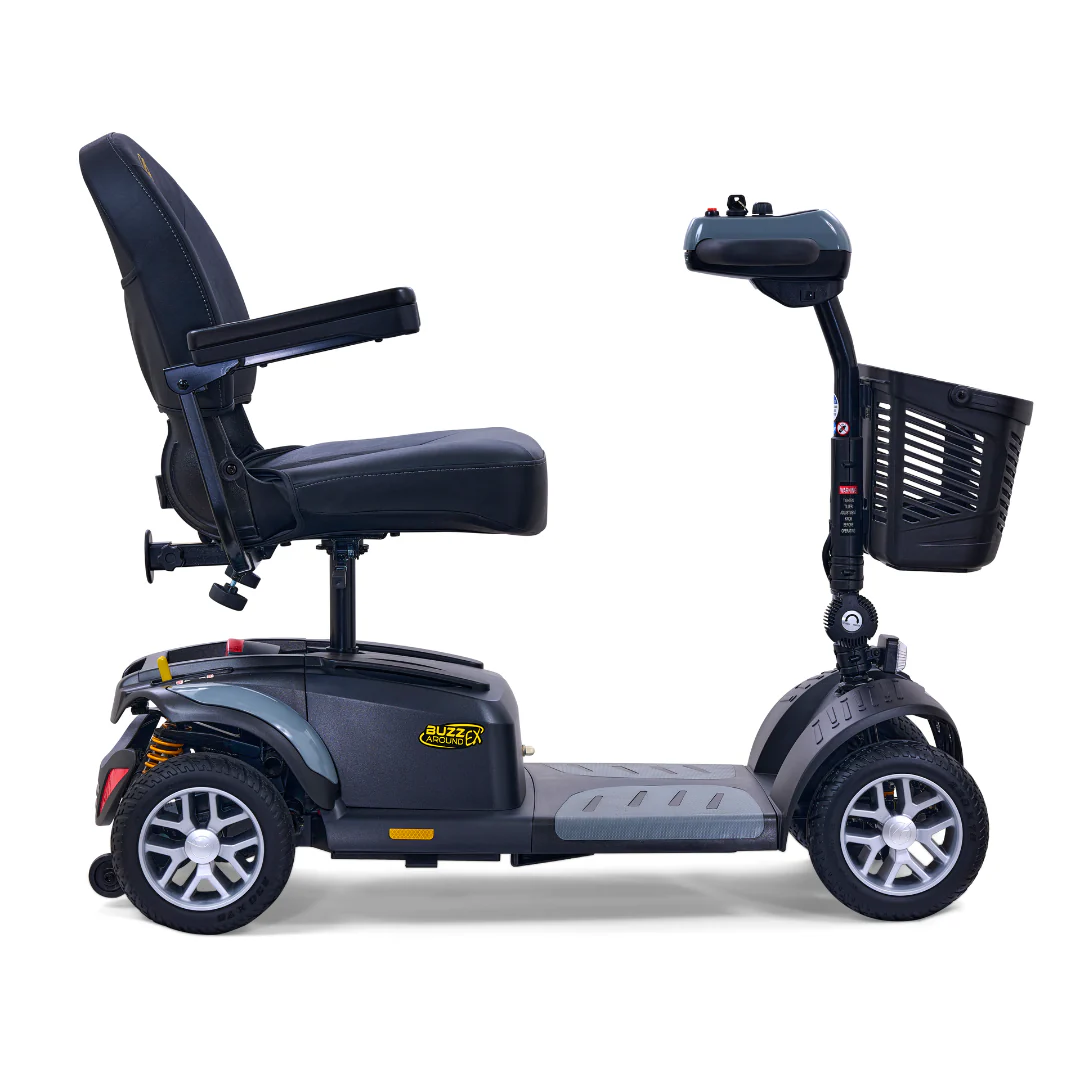 Golden Technologies BuzzAround EX Extreme 4-Wheel Heavy Duty Long Range Travel Scooter