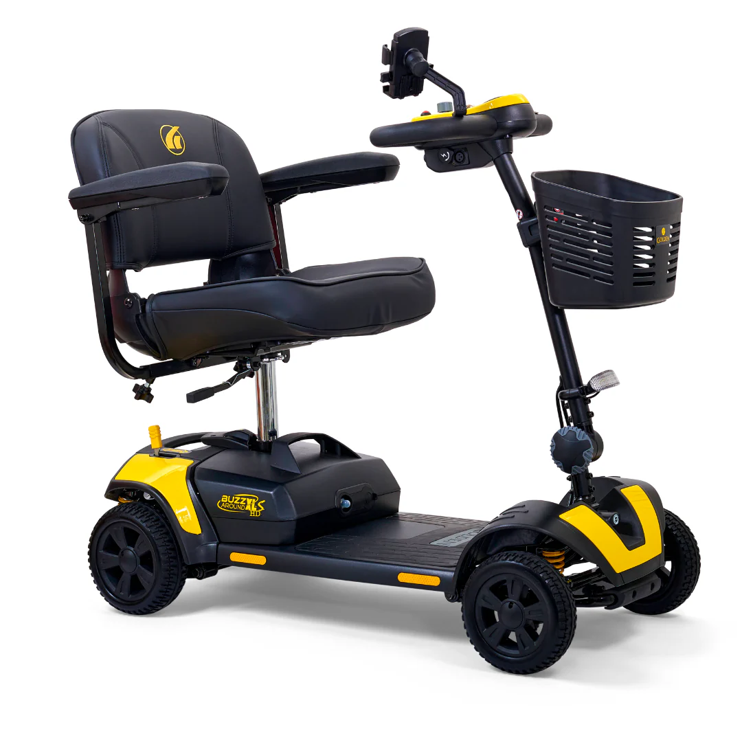 Golden Tech Buzzaround XLSHD 4-Wheel Portable Scooter with Suspension