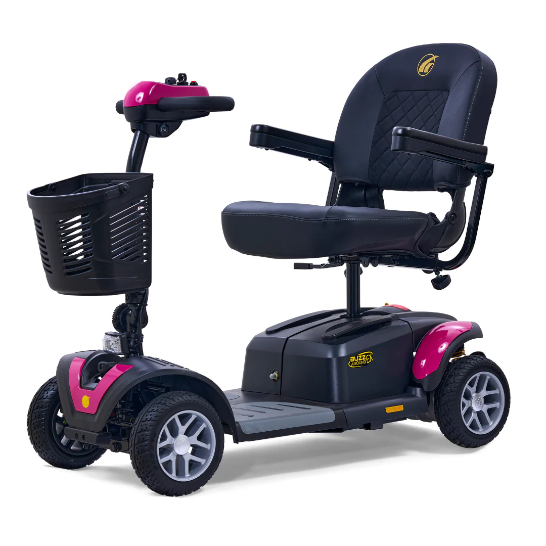 Golden Technologies BuzzAround EX Extreme 4-Wheel Heavy Duty Long Range Travel Scooter