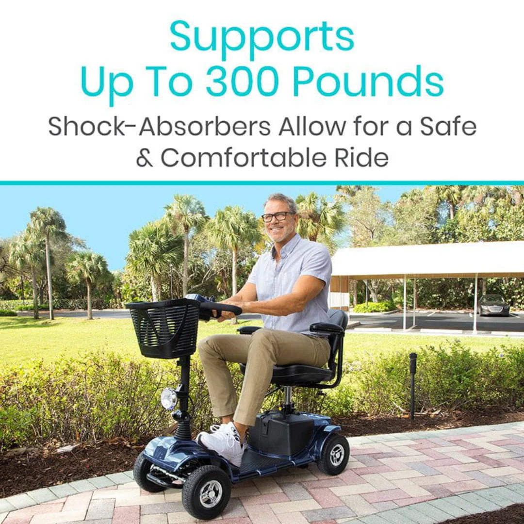 Vive Health 4-Wheel Mobility Scooter Series A