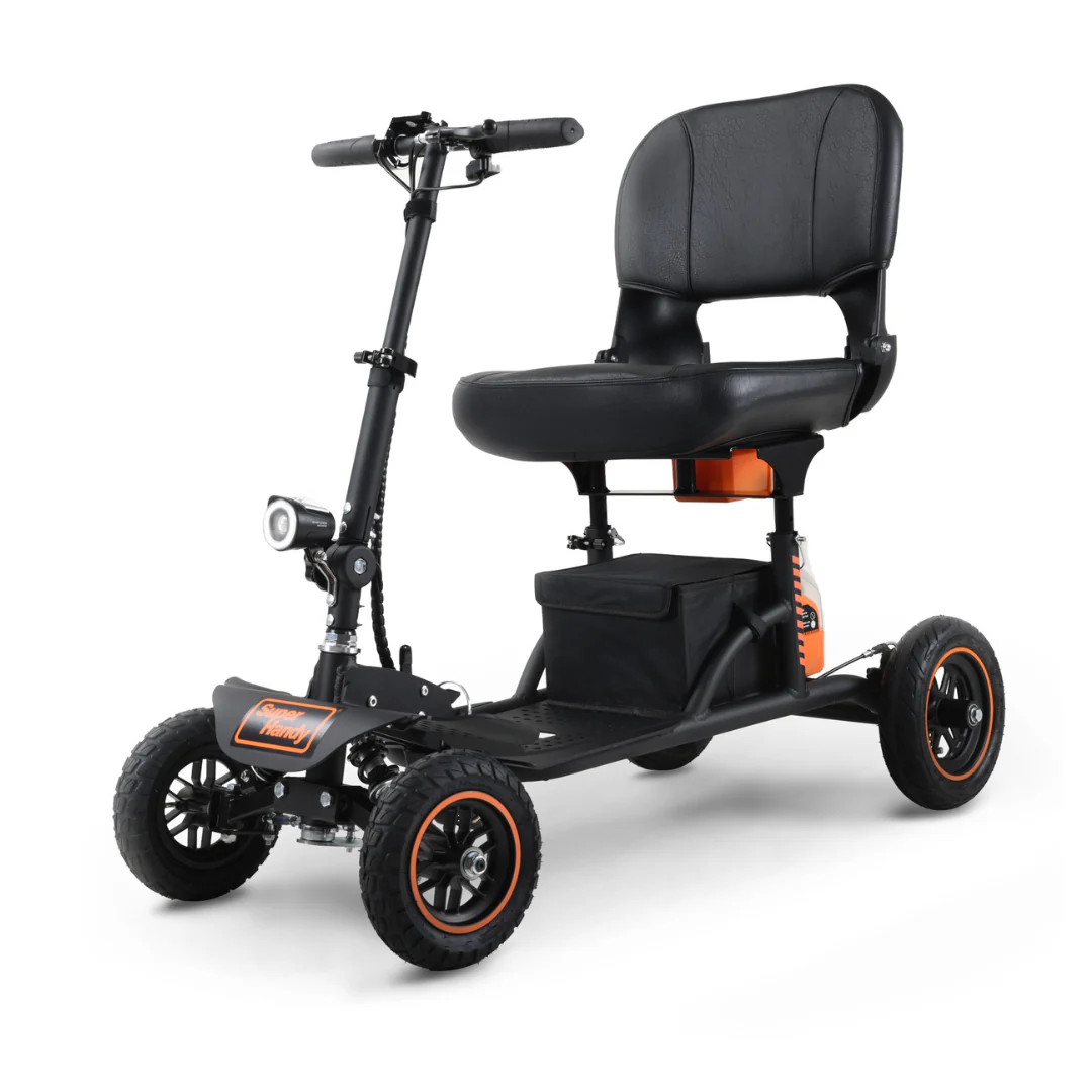 SuperHandy Explorer 4-Wheel Portable Mobility Scooter with Suspension