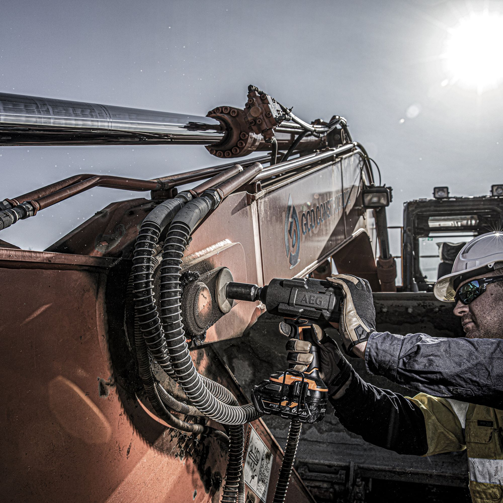 AEG 18V FUSION BRUSHLESS 6-PIECE HEAVY MACHINERY KIT