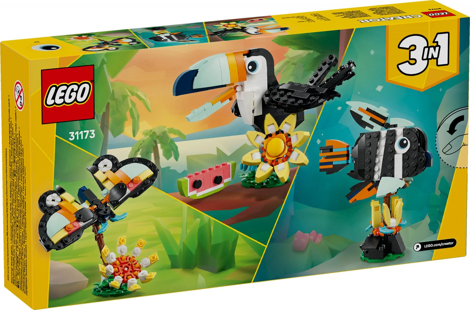 LEGO Creator – Vilde Dyr: Tropisk Tukan