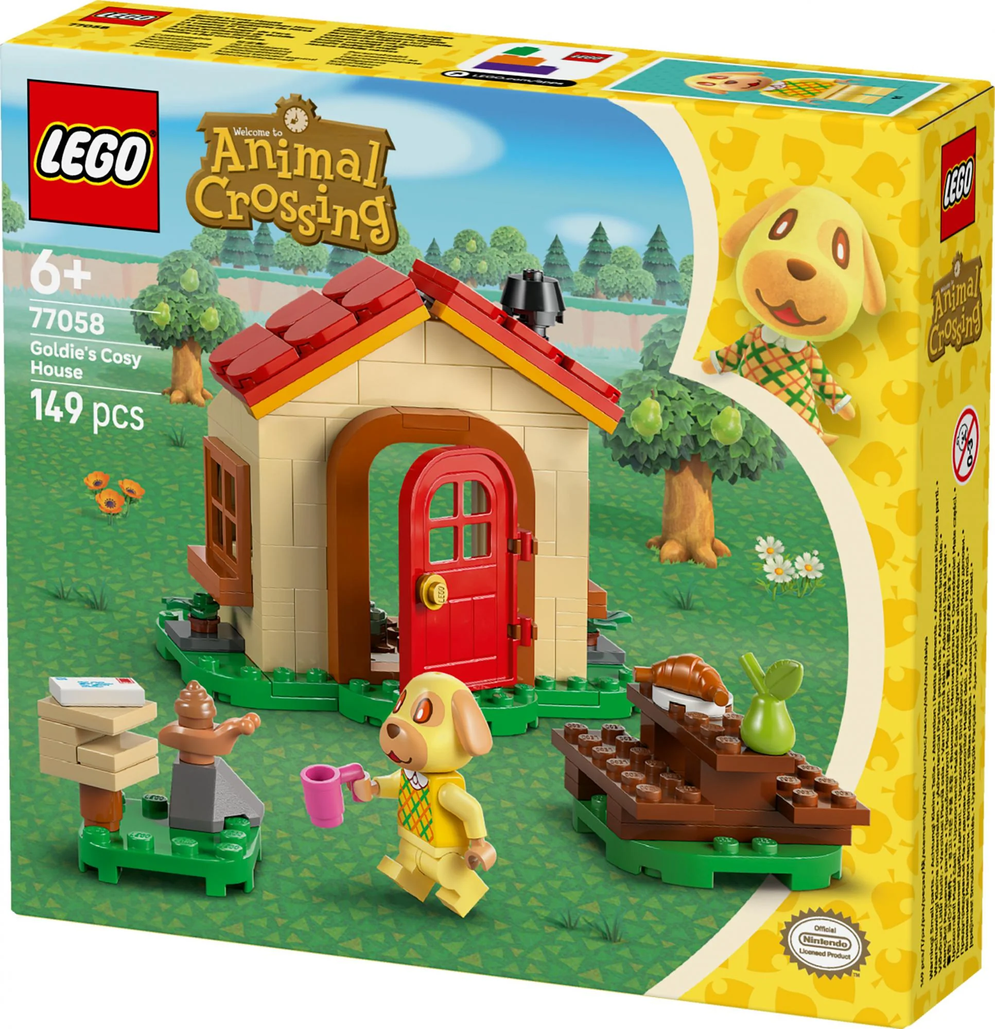 LEGO - Animal Crossing - Goldie's Cosy House (77058)