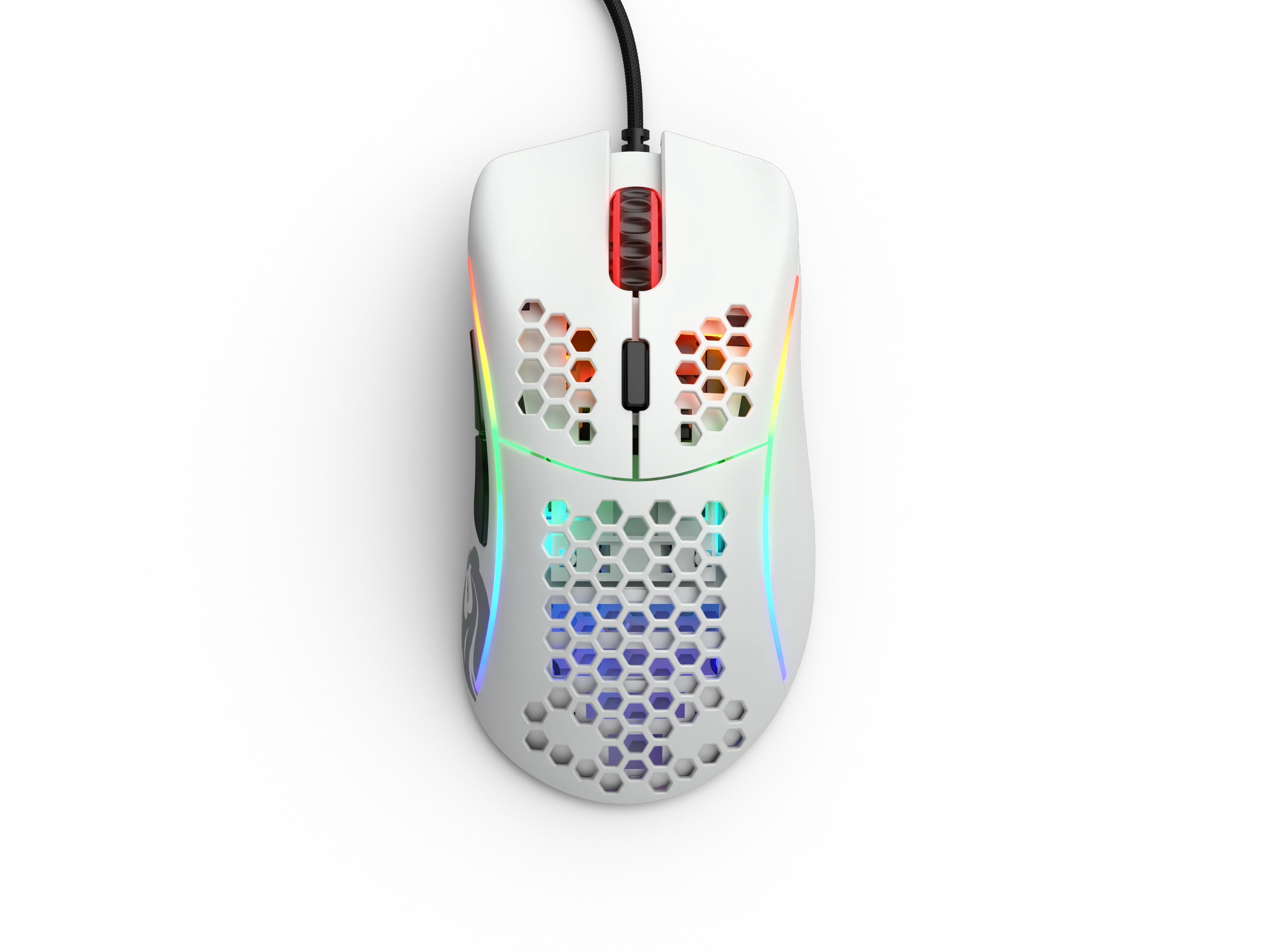 Glorious Model D Gaming-Maus – Weiß