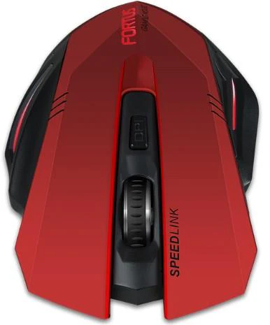 SpeedLink Fortus Gaming-Maus kabellos / Schwarz