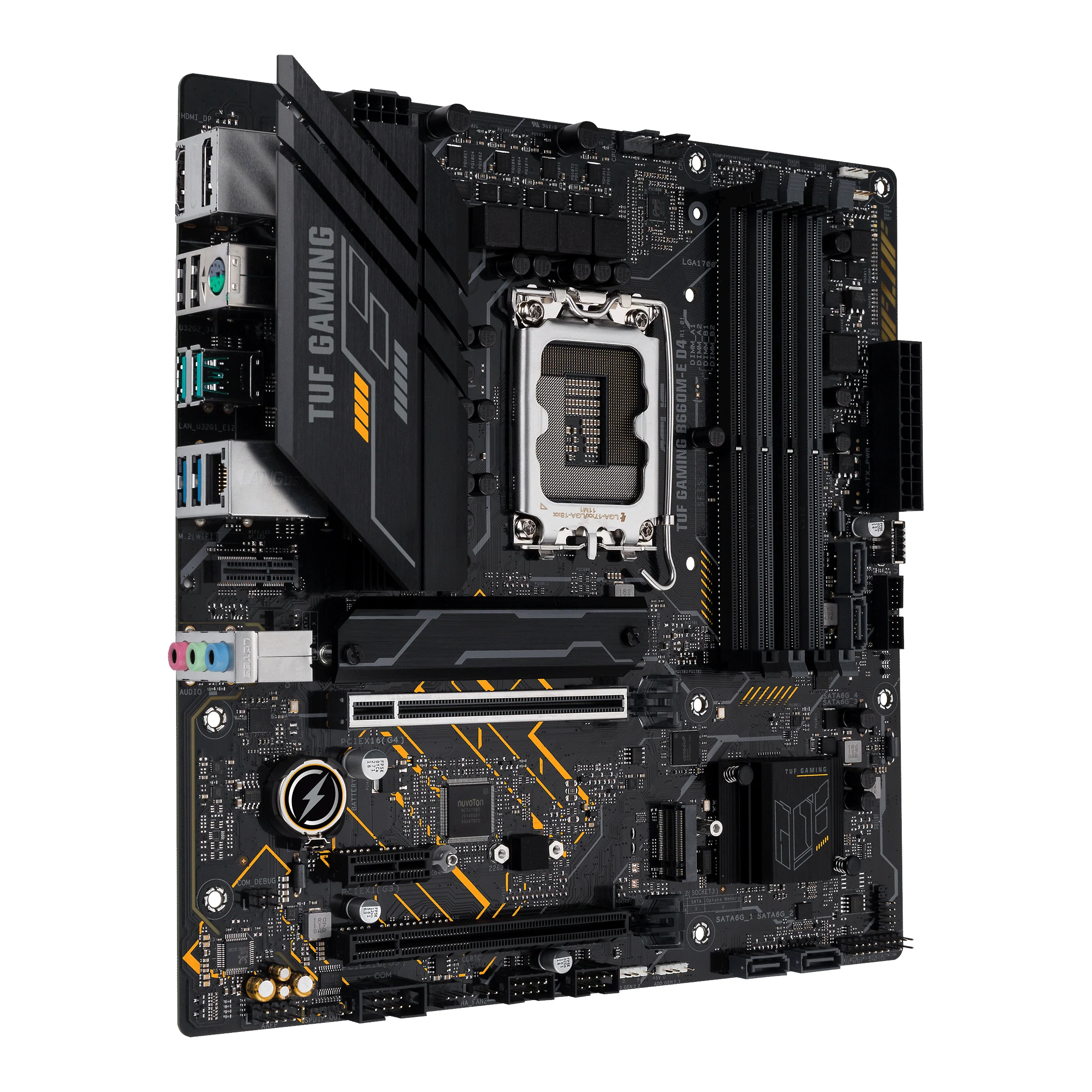 ASUS TUF GAMING B660M-E (mATX. B660. LGA 1700. DDR4)
