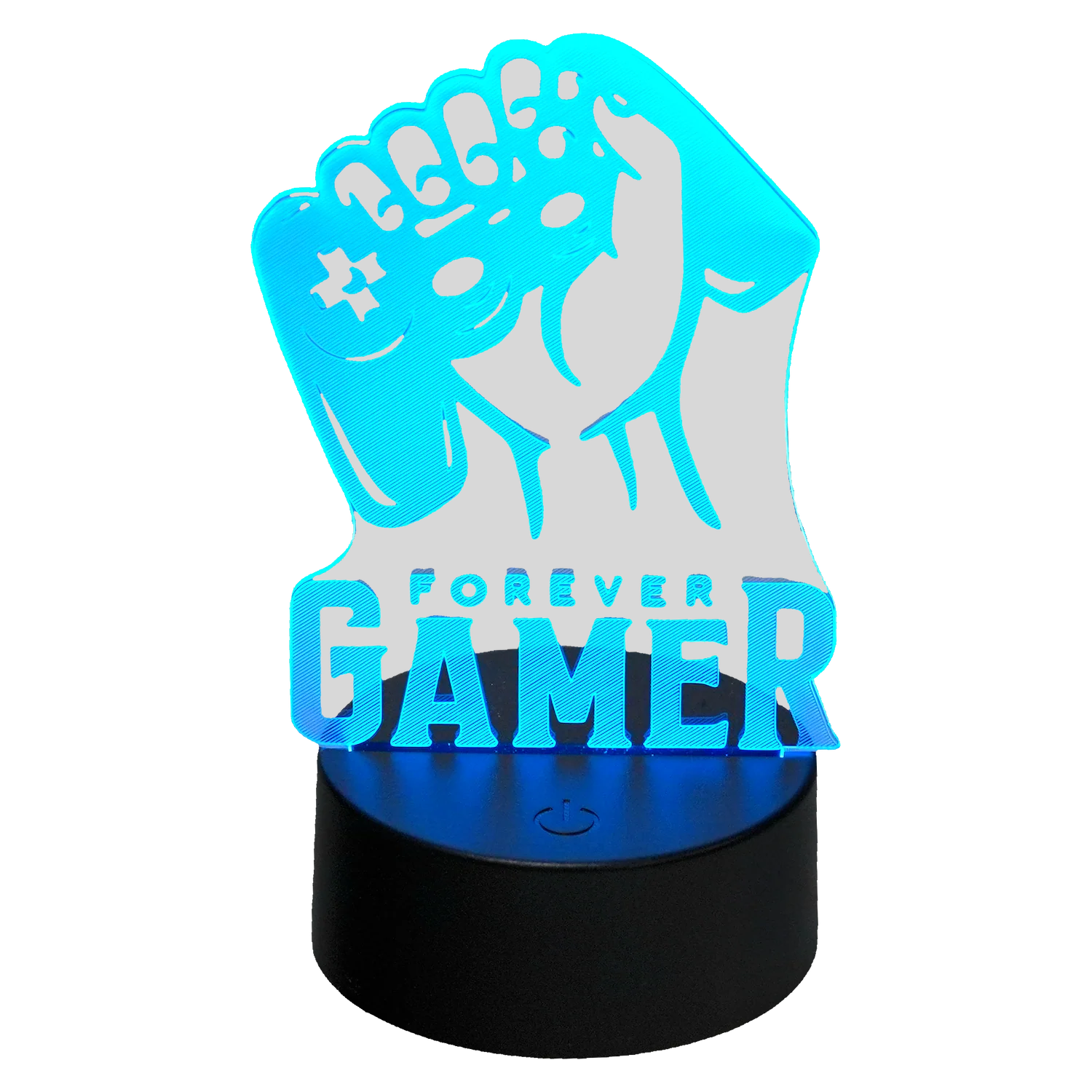 Geekd Gaming 3D-Lampe – FOREVER GAMER