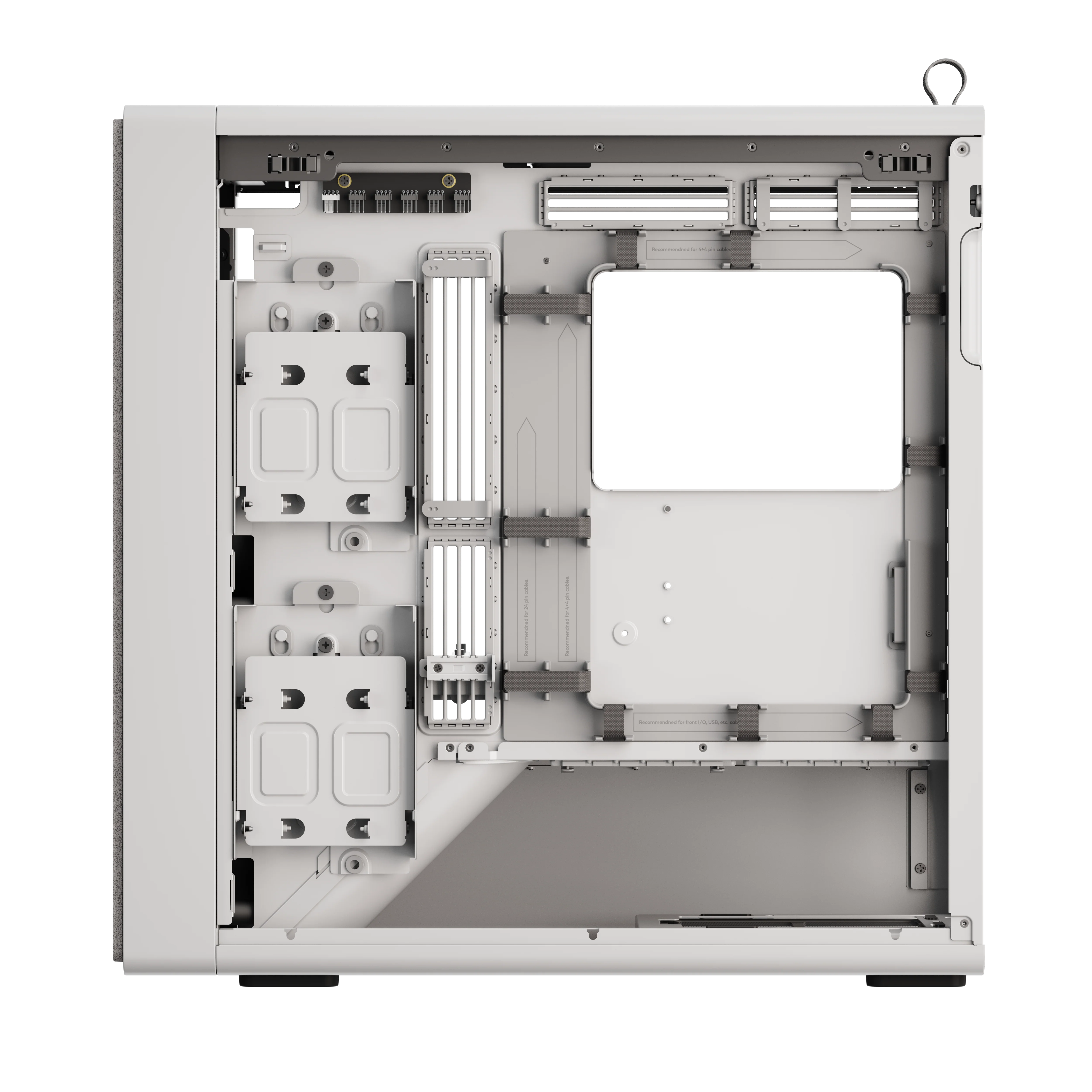 HAVN BF 360 – White Mid Tower kabinet med høj airflow og minimalistisk design