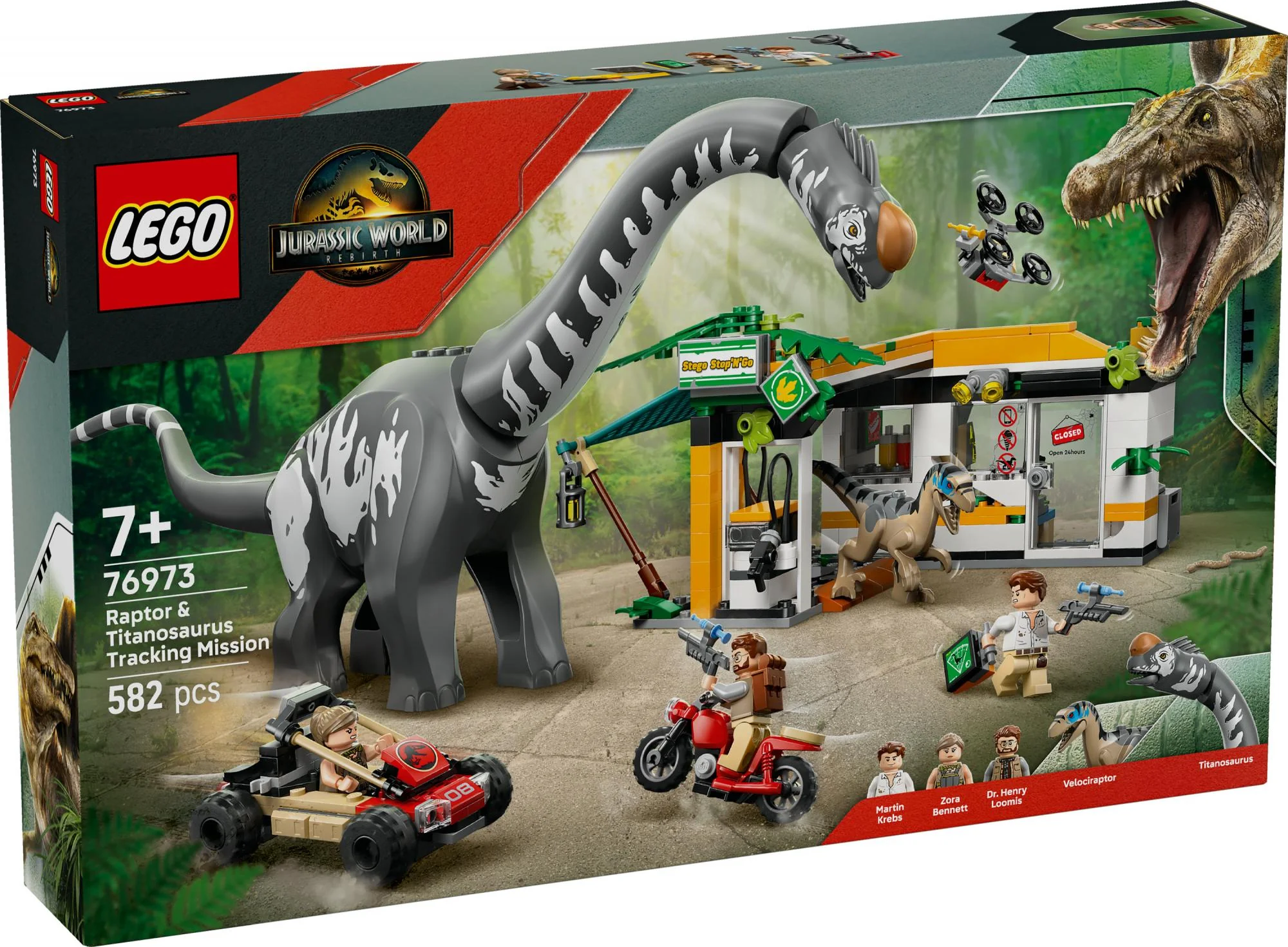 Lego - Raptor & Titanosaurus Tracking Mission (6526384)