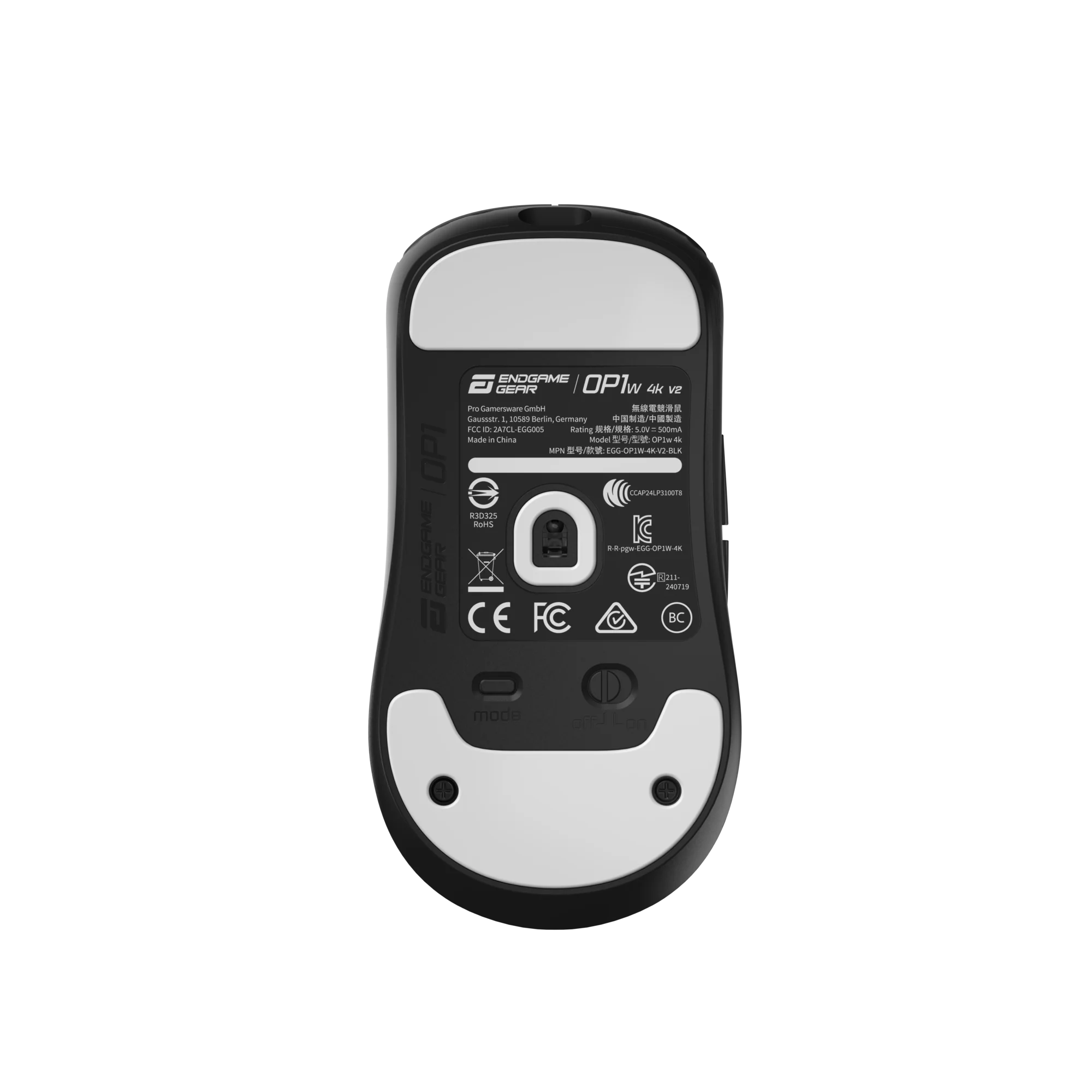 Endgame Gear OP1w 4K V2 – Trådløs Gaming Mus (Sort)