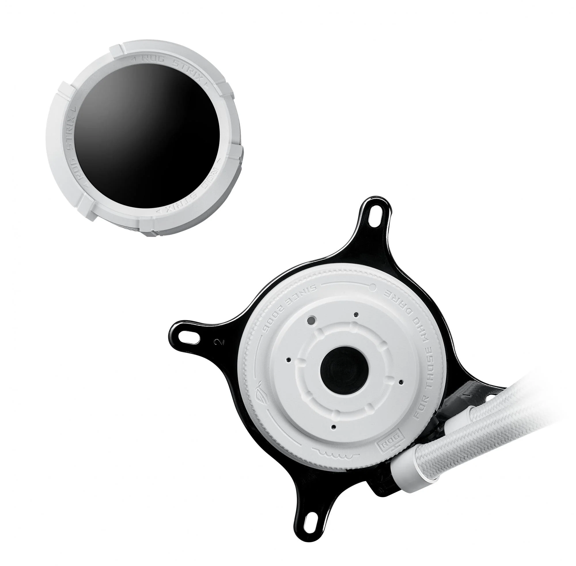 ASUS ROG STRIX LC III 360 ARGB LCD WHITE EDITION AiO Liquid Cooler