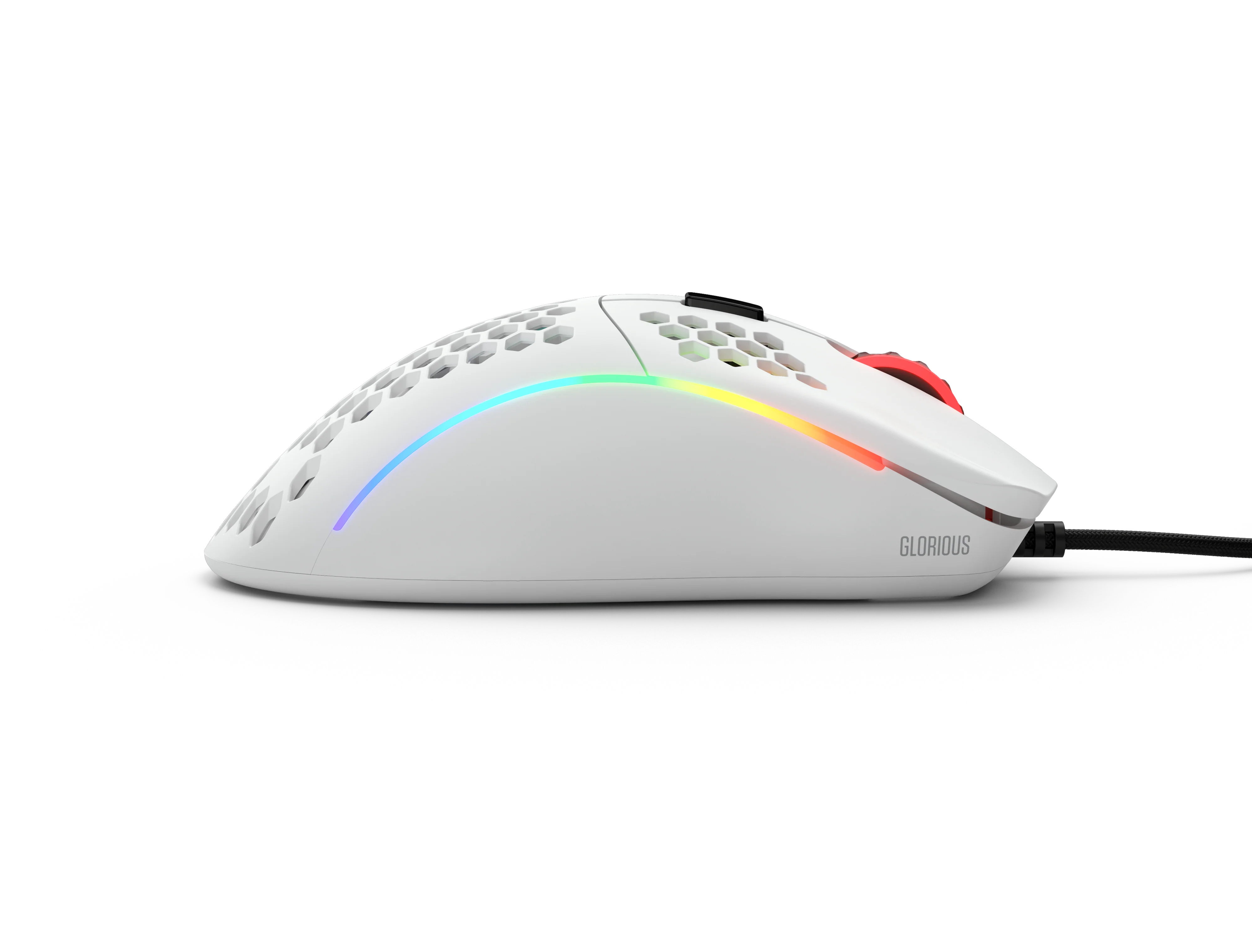 Glorious Model D Gaming-Maus – Weiß