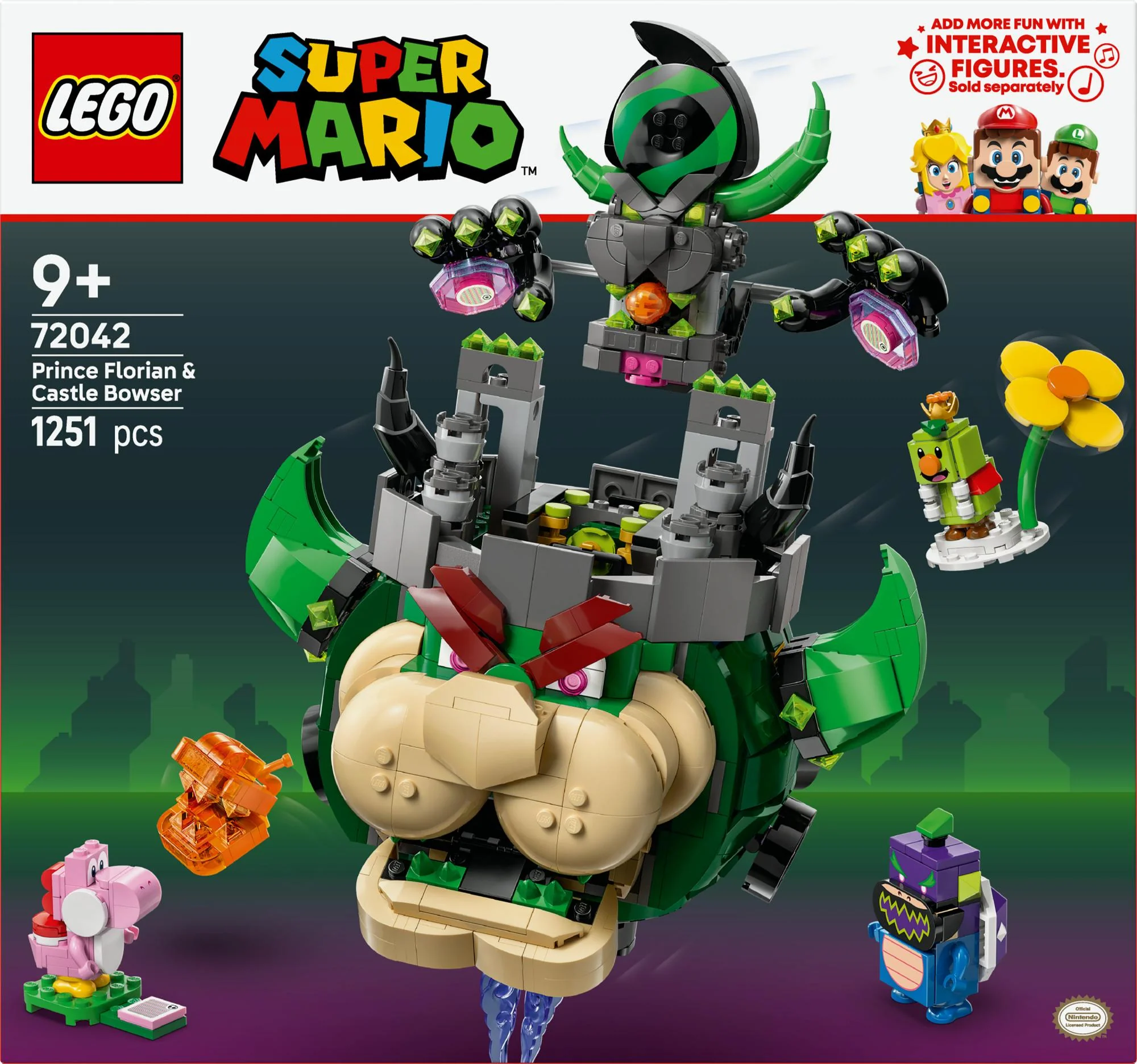LEGO Super Mario – Prins Florian & Bowser Slot