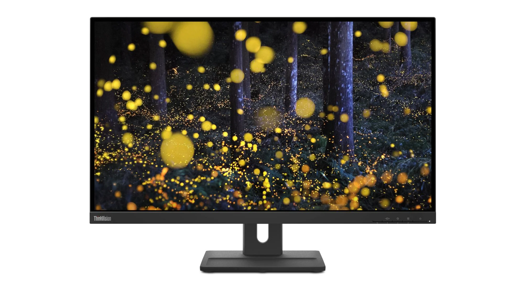 Lenovo ThinkVision E27q-20 27 2560 x 1440 (2K) HDMI DisplayPort 75Hz Pivot Skærm