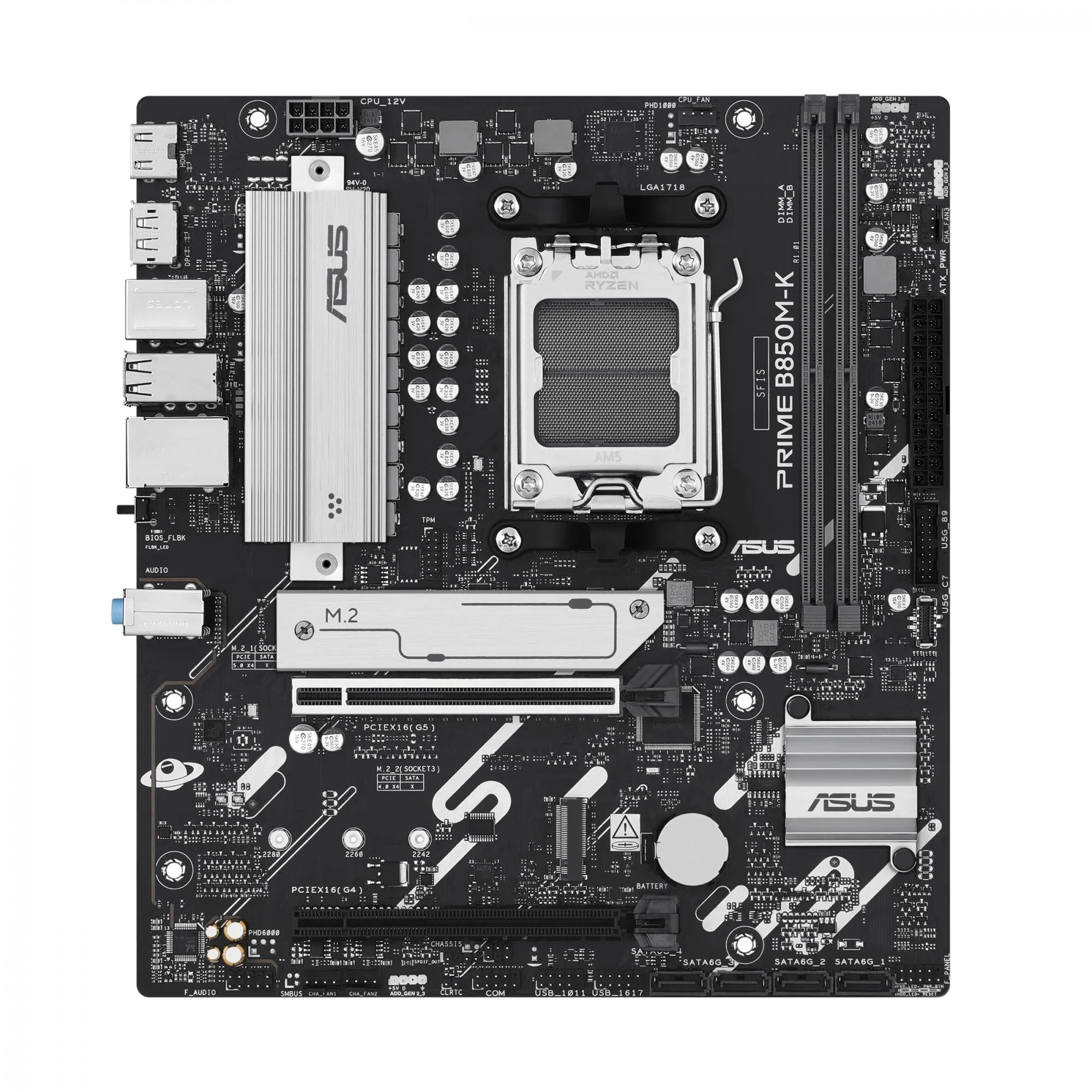 ASUS PRIME B850M-K (mATX. B850. AM5. DDR5)