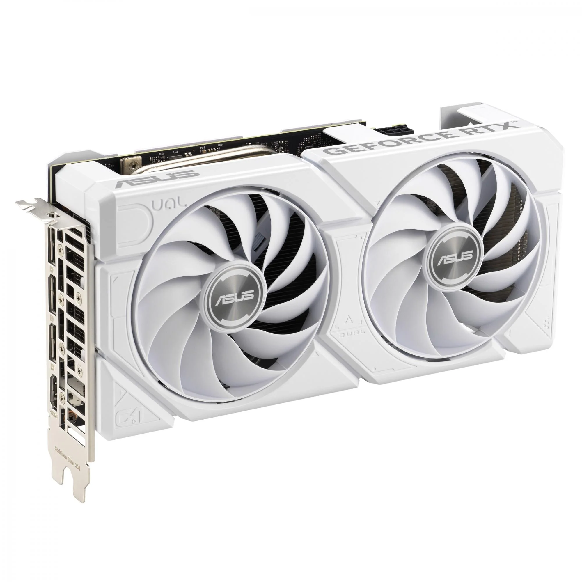 ASUS GeForce RTX 4060 TI 8GB GDDR6 DUAL OC EVO WHITE EDITION