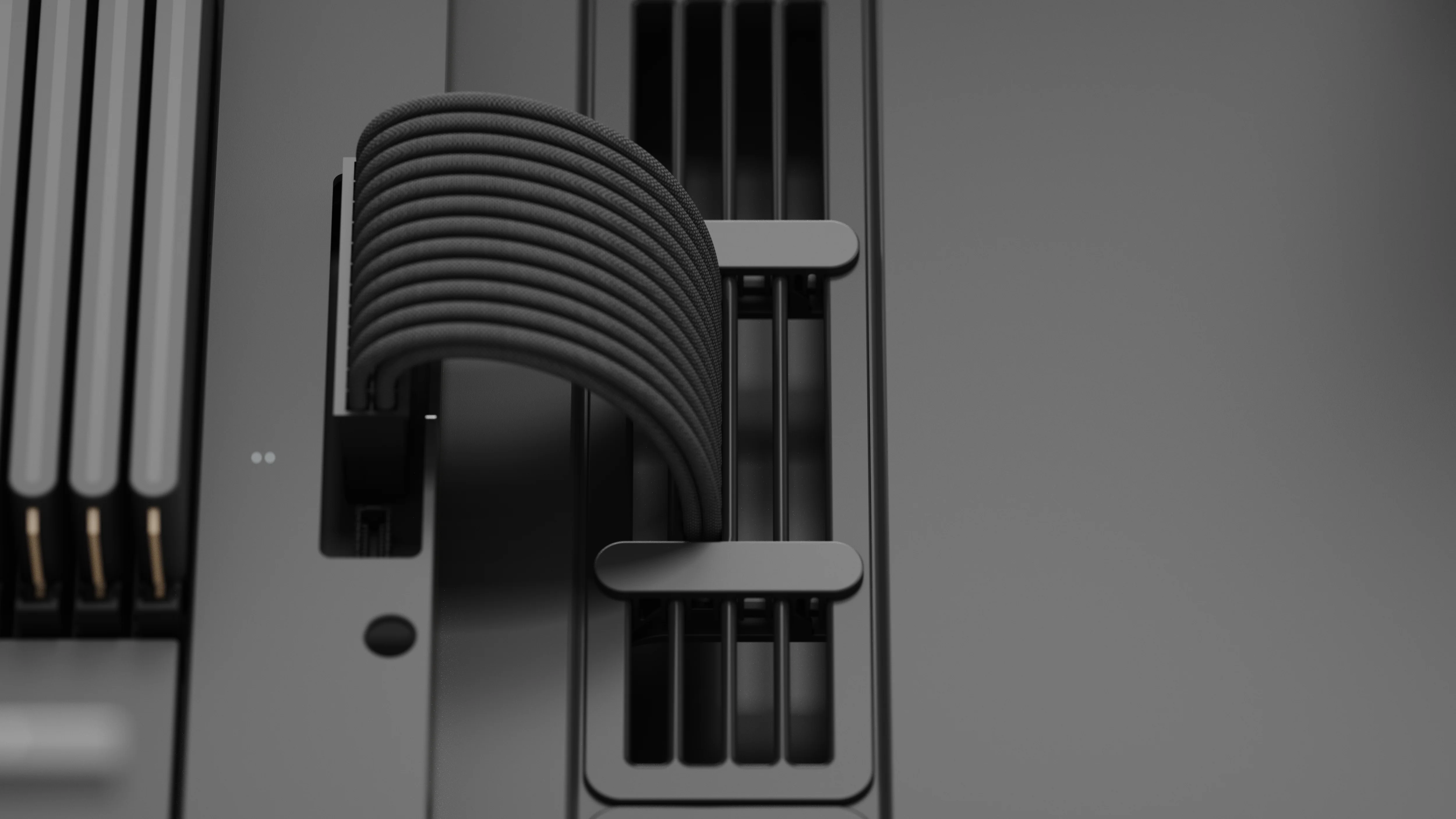 HAVN BF 360 – Black Mid Tower kabinet med høj airflow og minimalistisk design