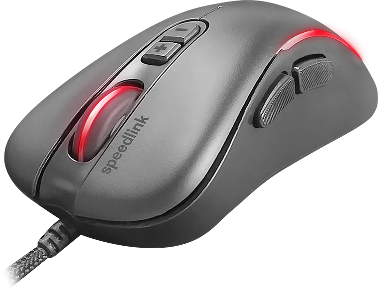 SpeedLink ASSERO Gaming-Maus Schwarz