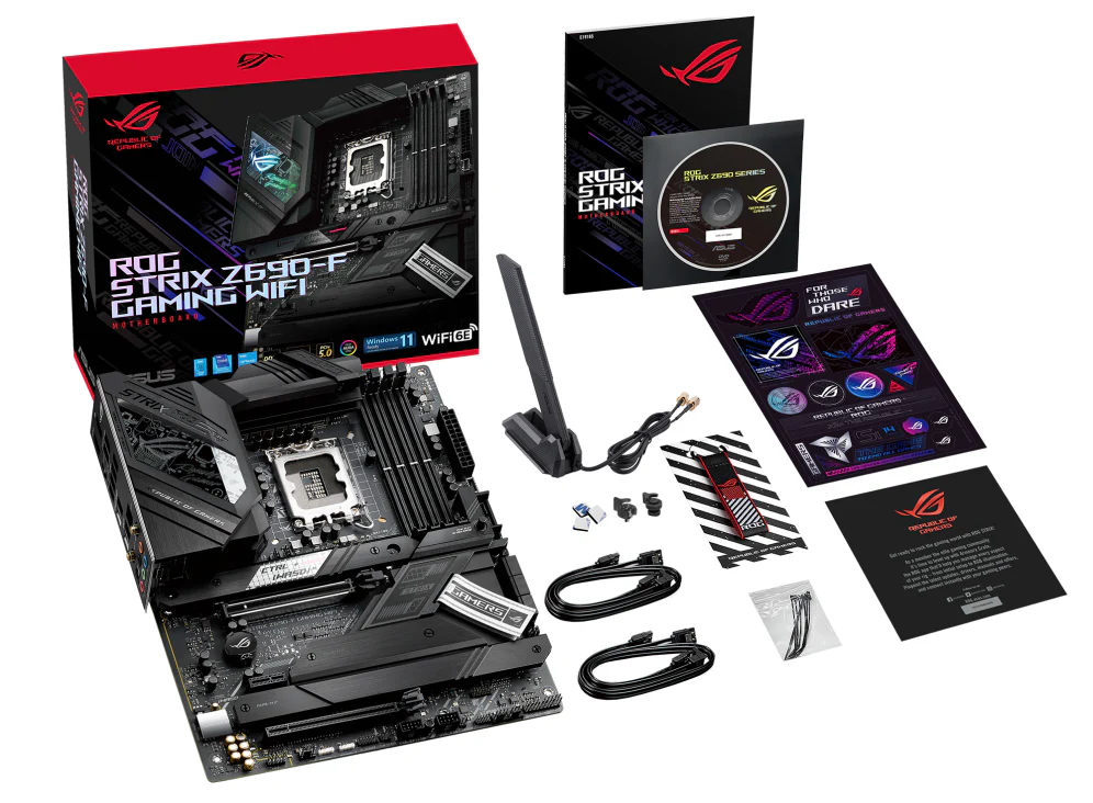 ASUS ROG STRIX Z690-F GAMING WIFI (ATX. Z690. LGA 1700. DDR5)