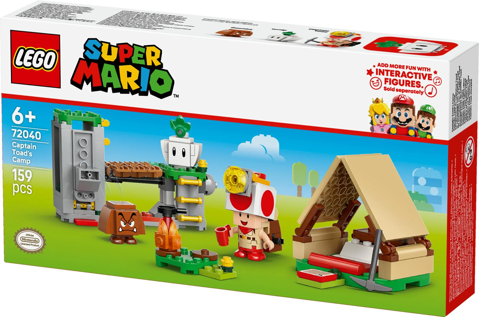 LEGO Super Mario – Kaptajn Toads Lejr